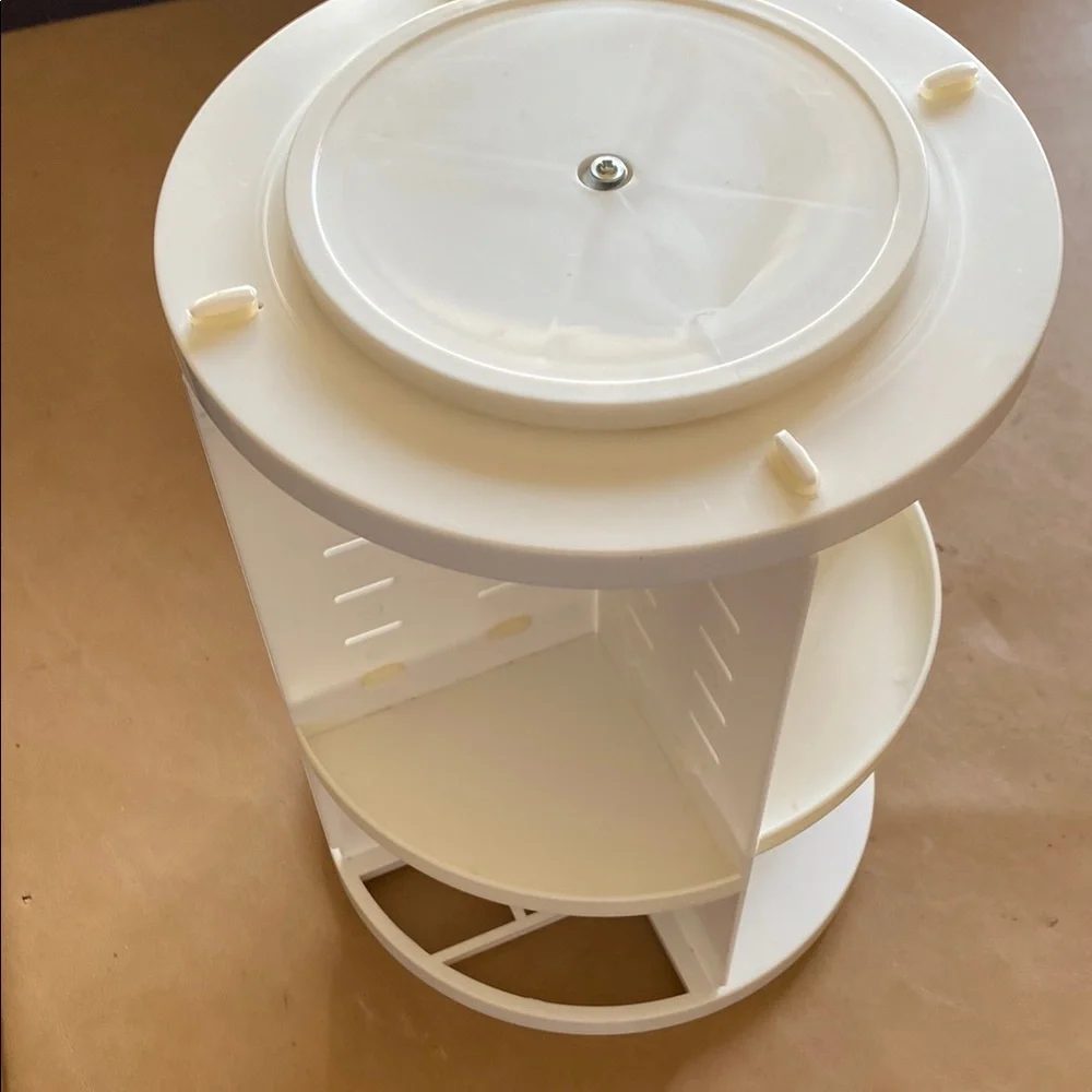 White Rotating Organizer